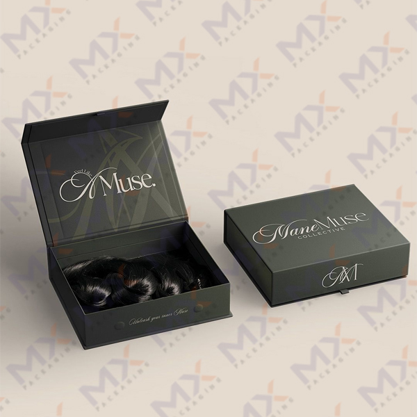 Custom Wig Packaging Boxes - view 3